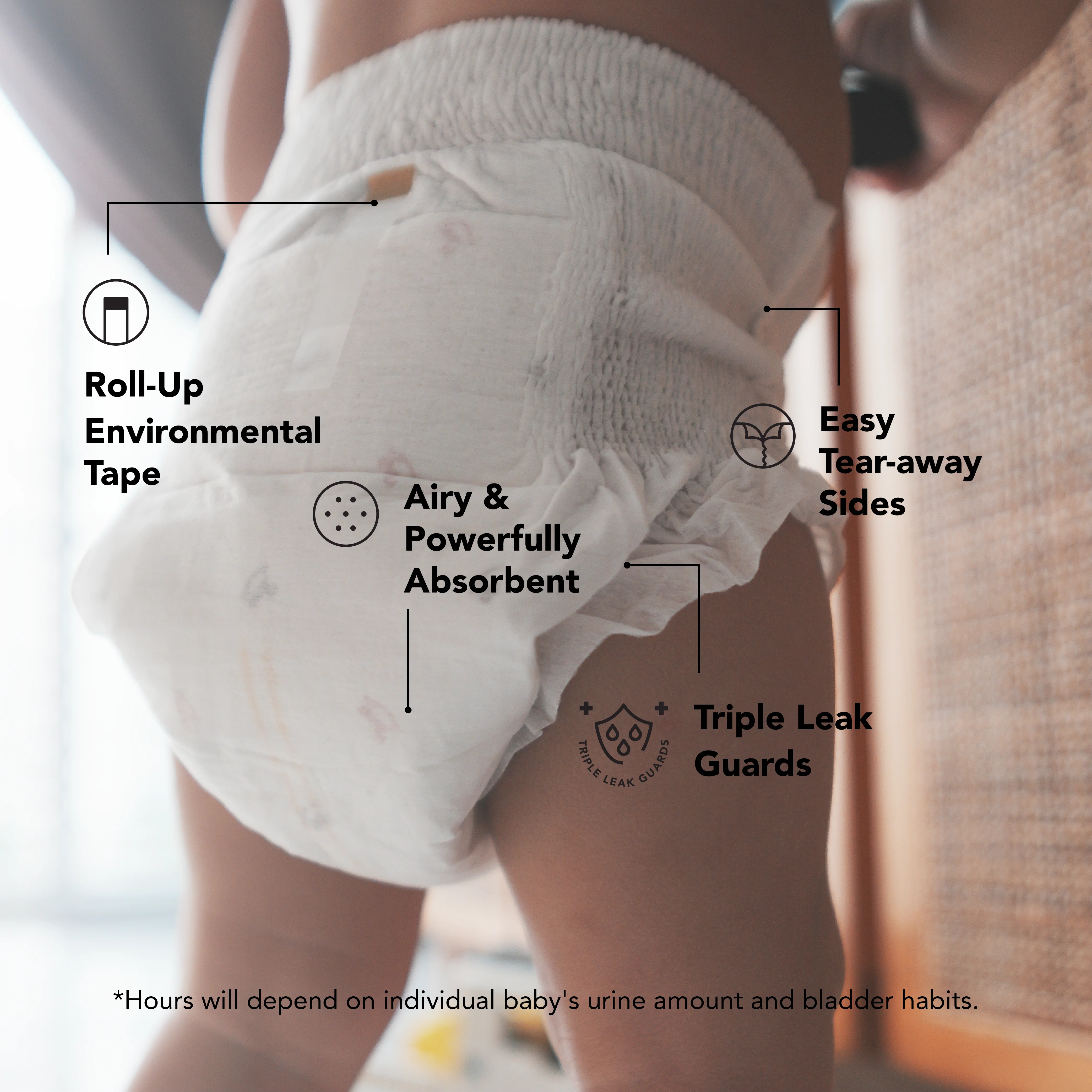AirPlus Mega Diapers (4 packs / 1 Carton) - Image 10