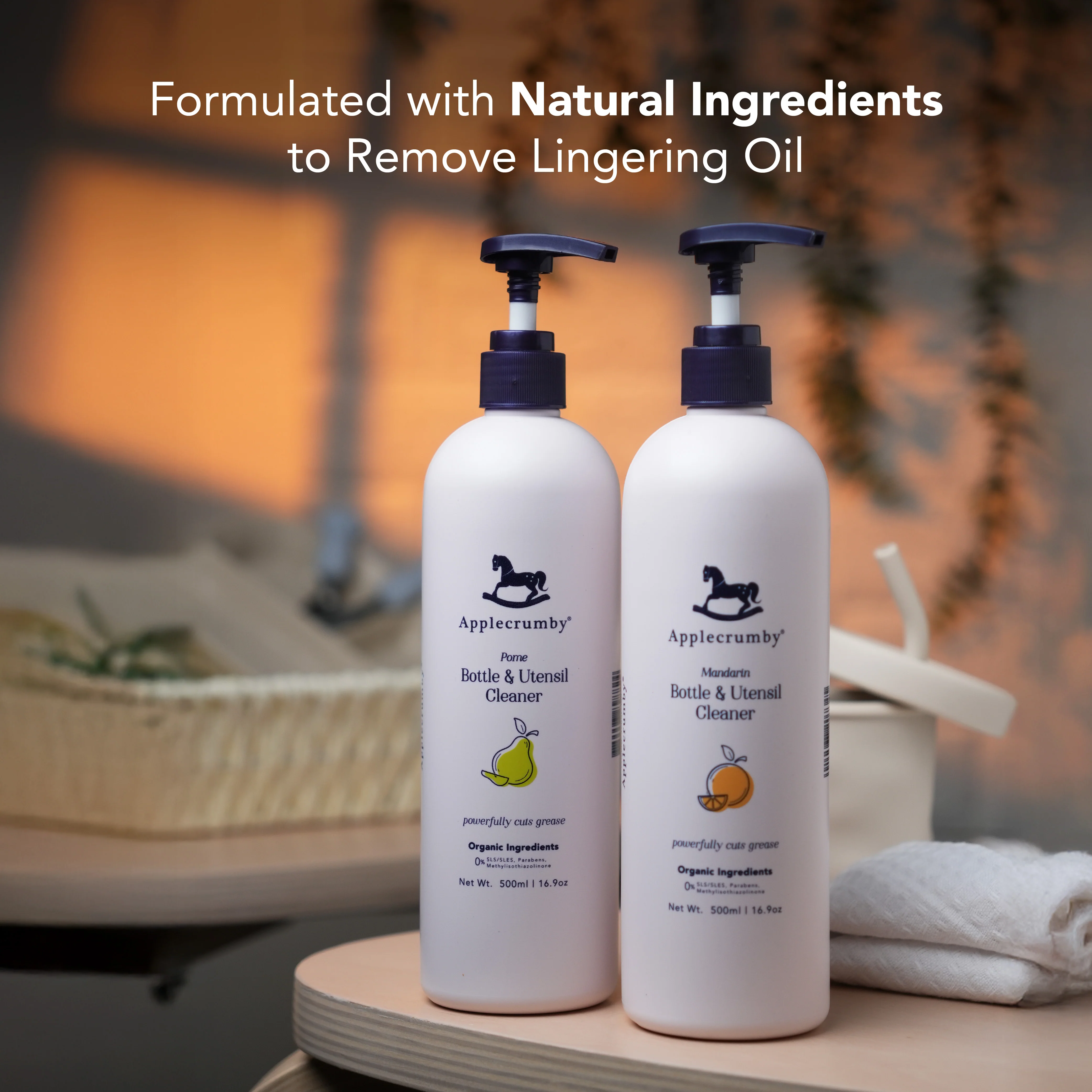 Bottle & Utensil Cleaner 500ml (3 bottle) - Image 3