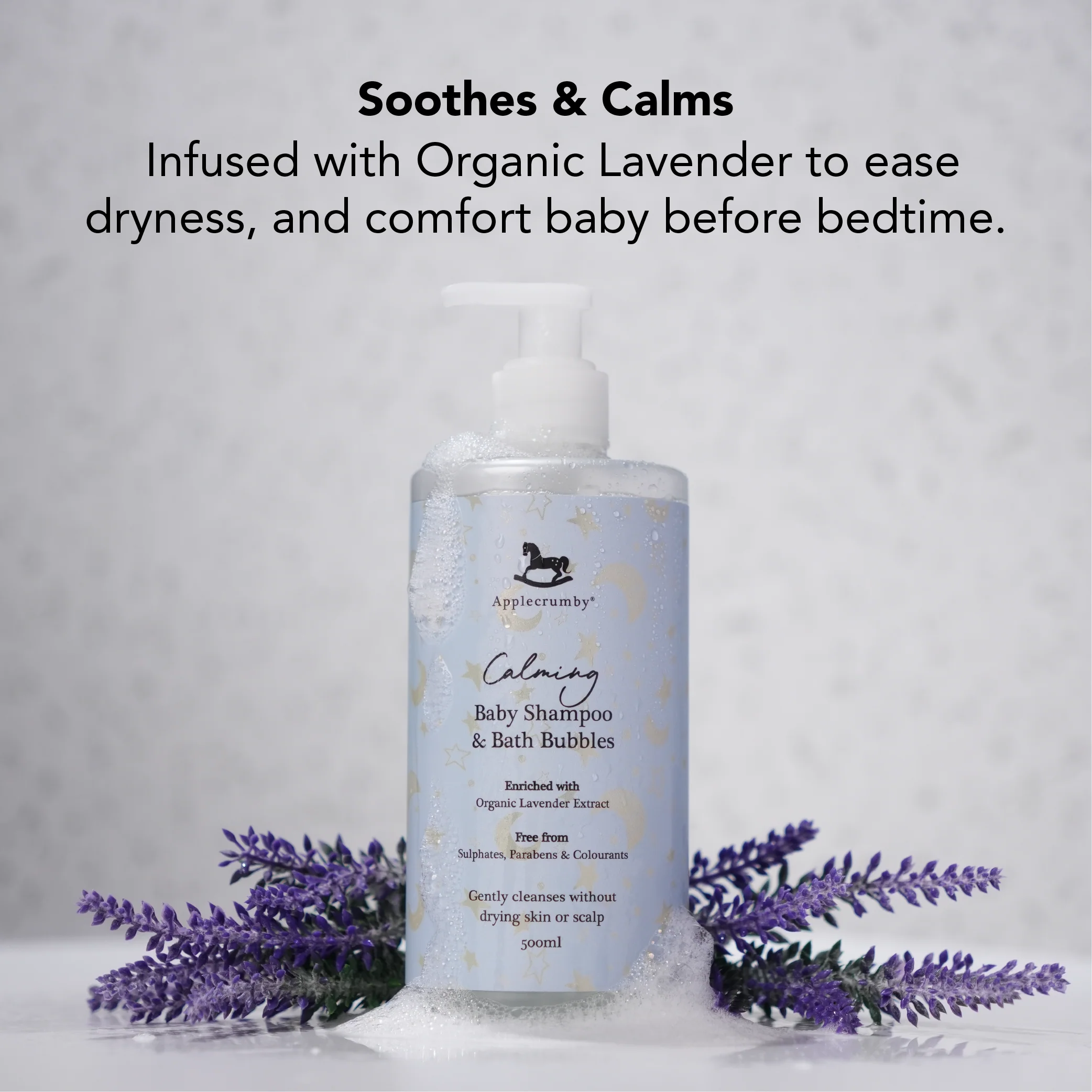 Calming Baby Shampoo & Bath Bubbles - Image 3