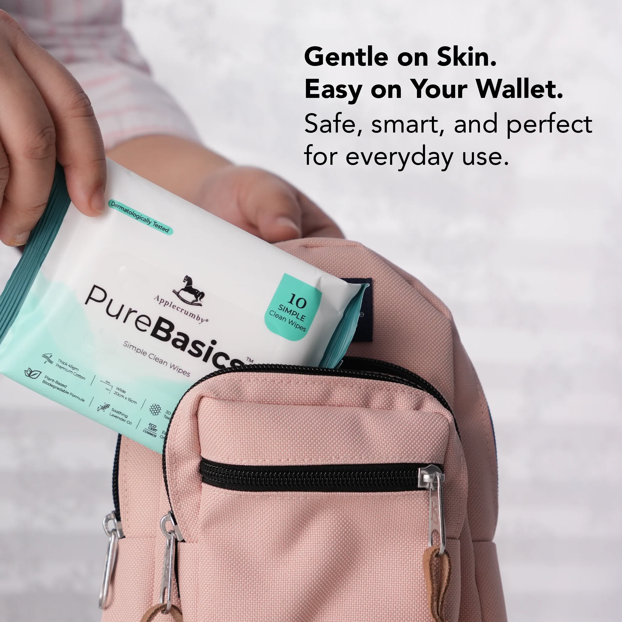 PureBasics Wipes 10s (3 Packs) - Image 4